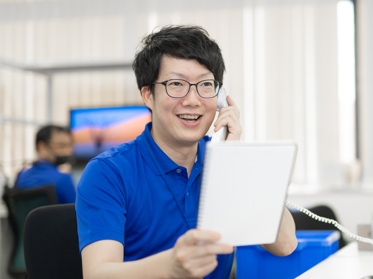 株式会社しごとばで働く人の声　三好さん（業務部　部長・入社７年目）