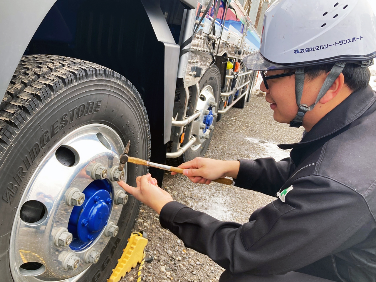 株式会社マルソー・トランスポートで働く人の声　松永　直也さん（ドライバー・入社5年）