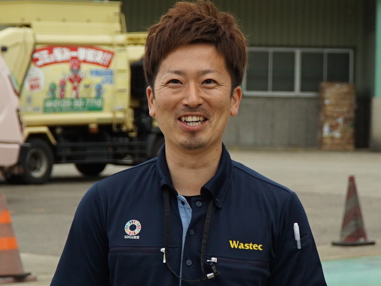 株式会社Wastec ENERGYで働く人の声　平野さん（ルートサービス・入社9年目）